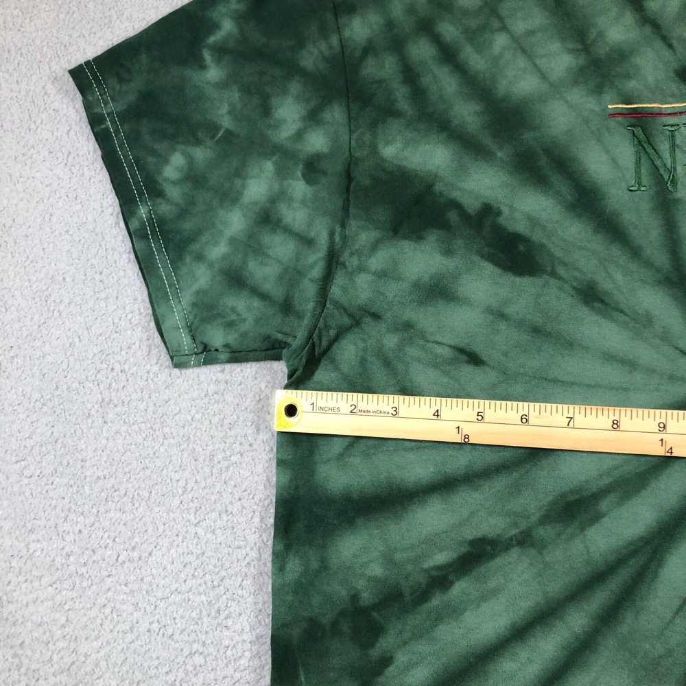 new orleans T shirt mens 2XL green tie dye gator embroidered - Picture 2 of 10